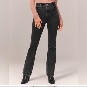 Abercrombie & Fitch Black Flare Jeans